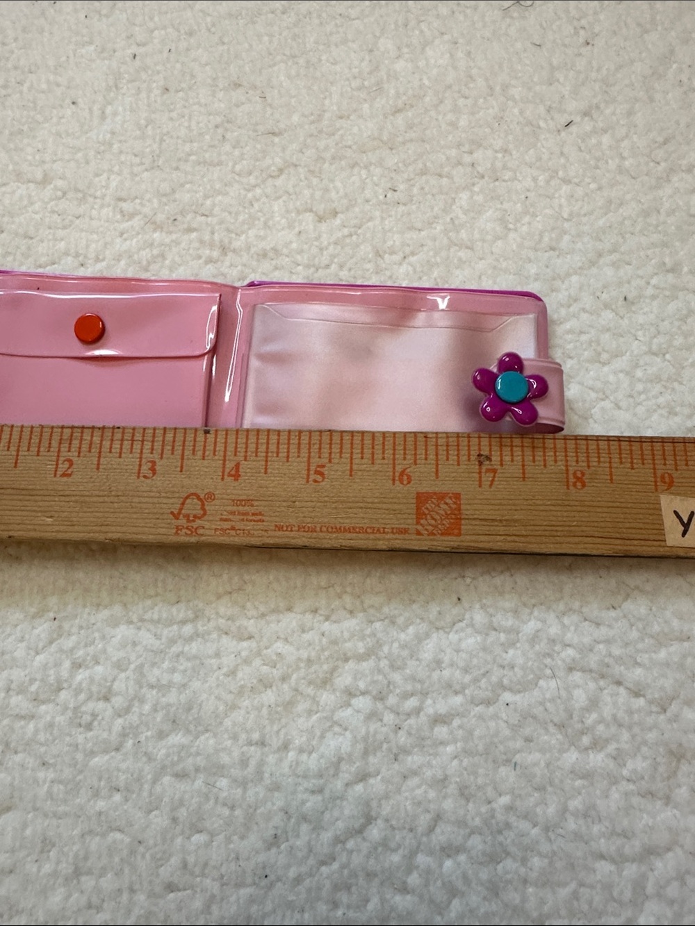Vintage Hello Kitty Pink Floral Butterfly Tablet Folio vinyl Wallet - Picture 4 of 6